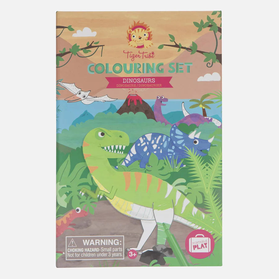 Tiger Tribe - Coloring Activity Set