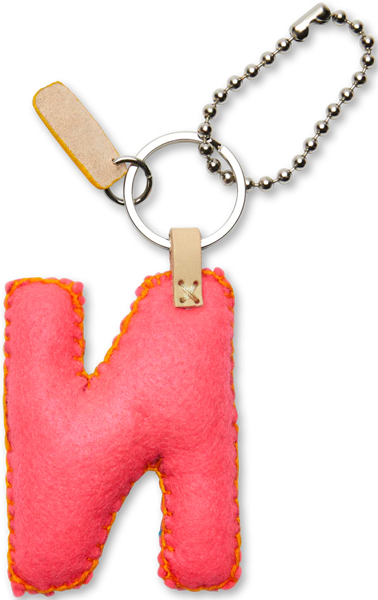 Consuela - Pink Felt Alphabet Charm