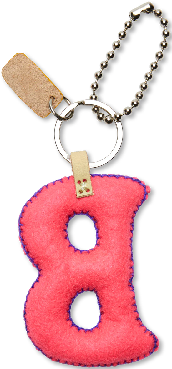 Consuela - Pink Felt Alphabet Charm