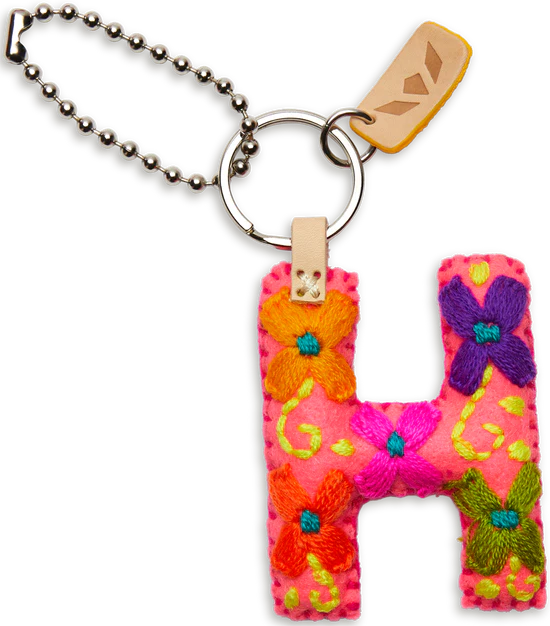 Consuela - Pink Felt Alphabet Charm