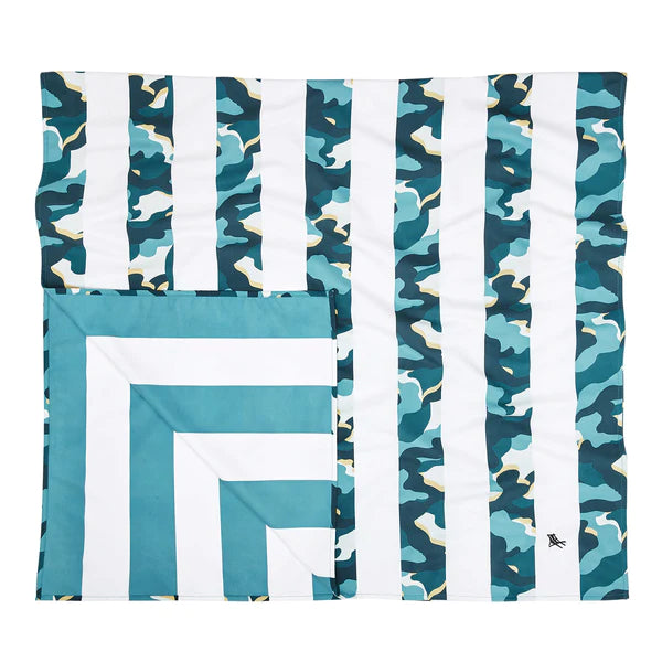 Dock & Bay - Kid's Medium Beach Towel - Cool Camo