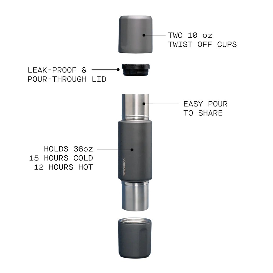 Corkcicle - Traveler Insulated Thermos