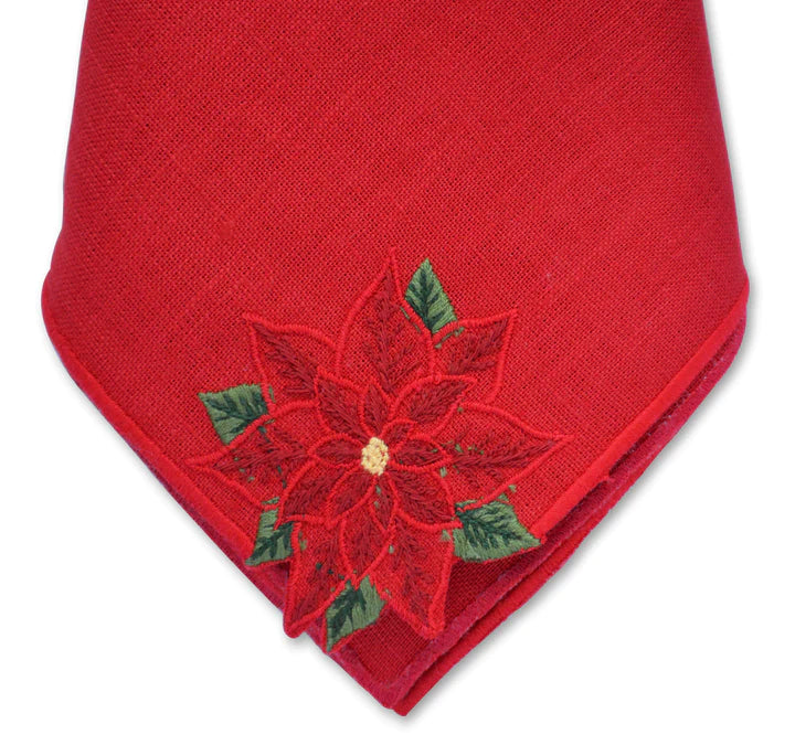 Chefanie - Dinner Napkin - Poinsettia