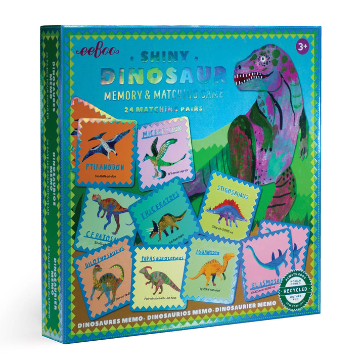 eeBoo - Shiny Dinosaur Matching Game