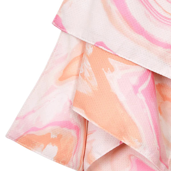 Dock & Bay - Cooling Towel - Marble - Peach Melba