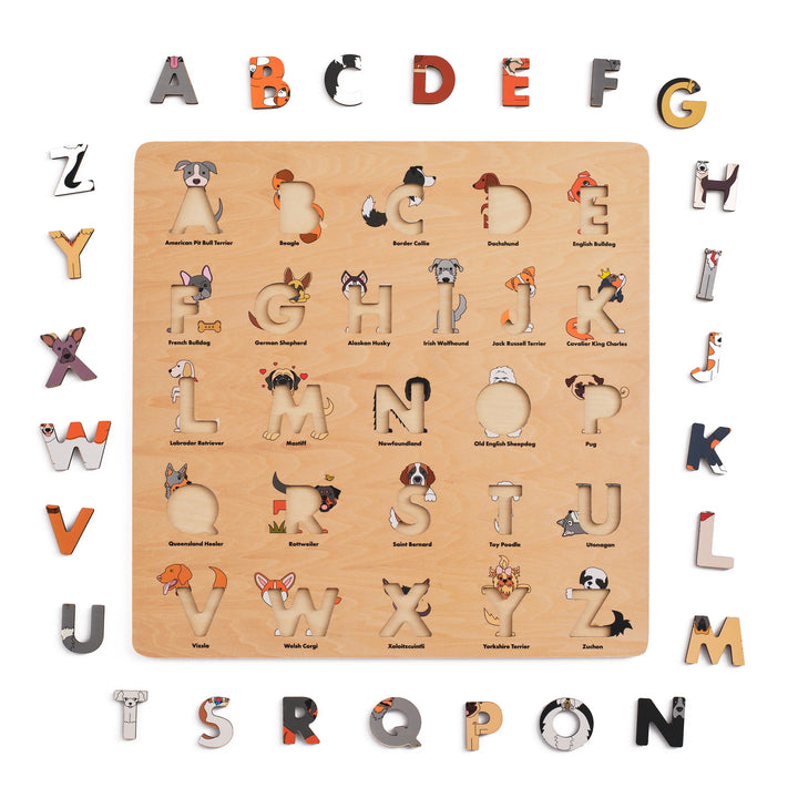 Alphabet Legends - Dog Alphabet Puzzle