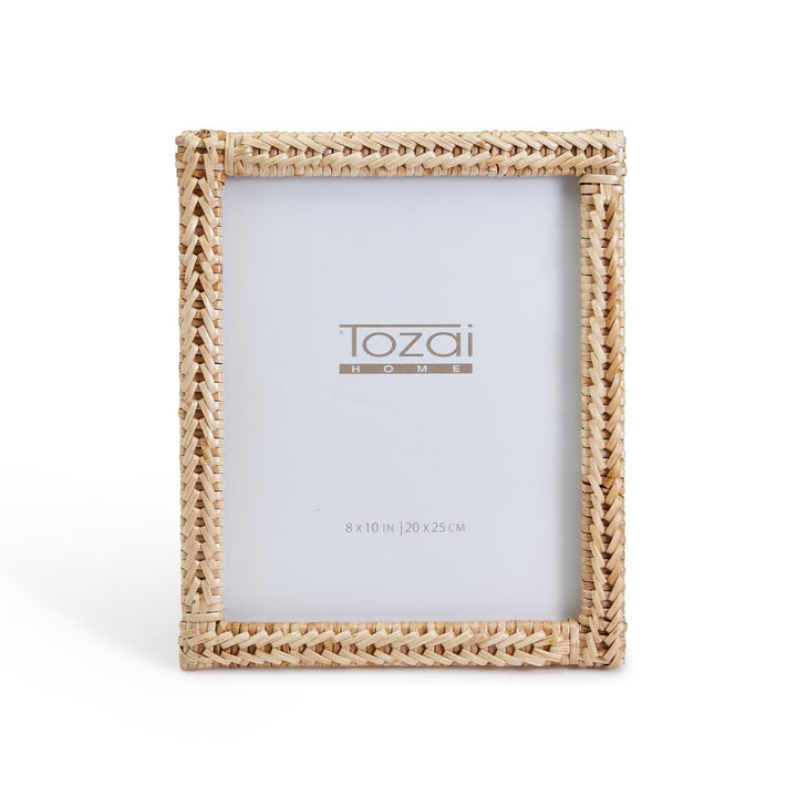 Woven Rattan Picture Frame