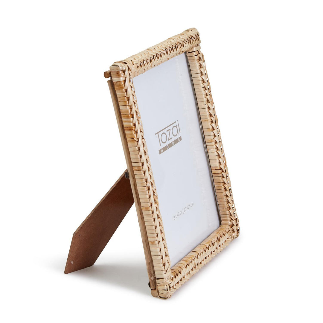 Woven Rattan Picture Frame