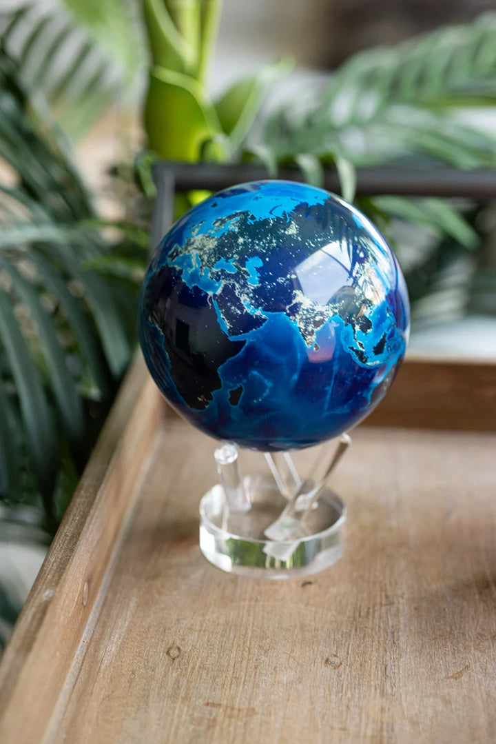 Mova Globes - Earth at Night Revolving Globe