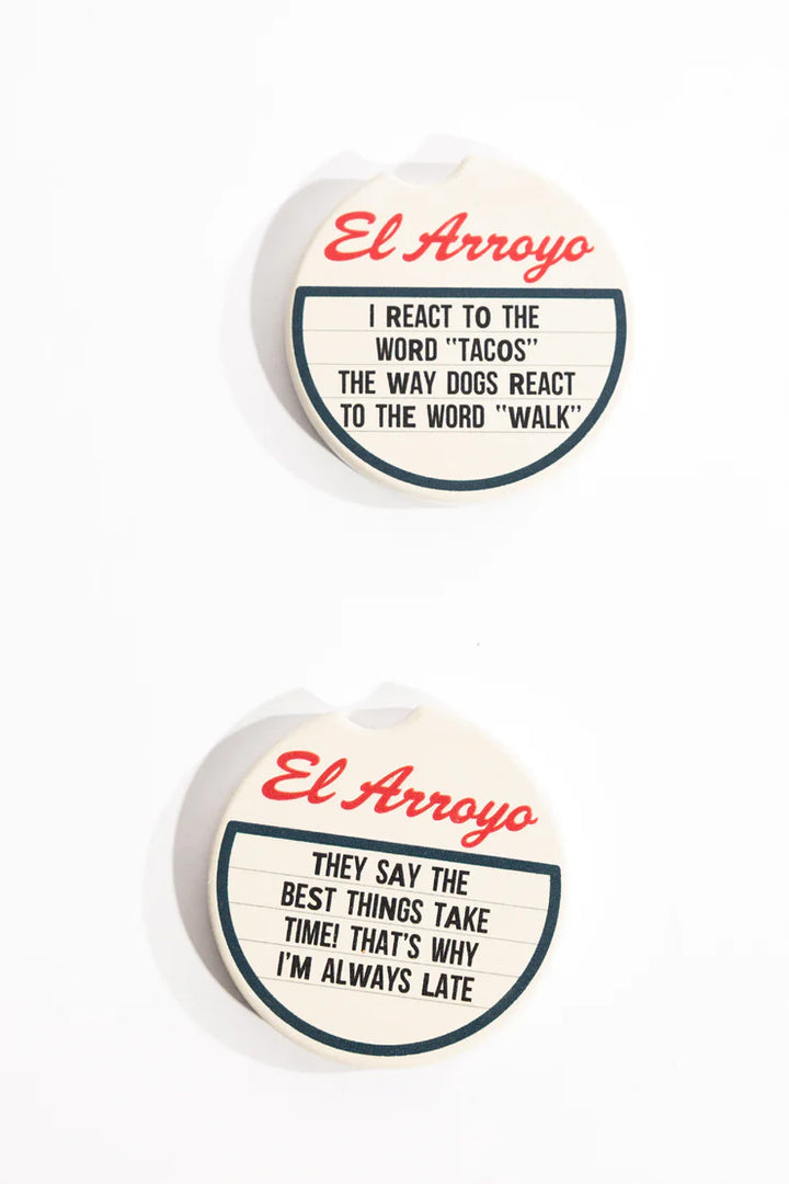 El Arroyo - Marquee Car Coasters