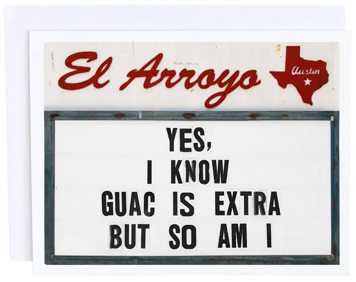 El Arroyo - Marquee Greeting Card