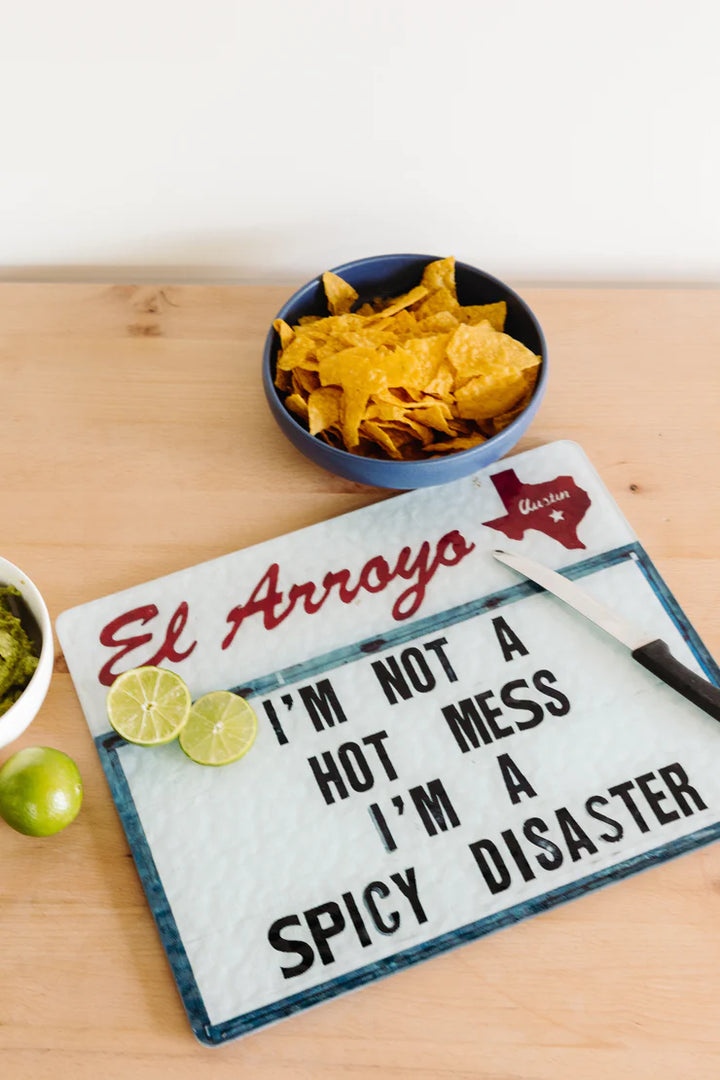 El Arroyo - Tempered Glass Cutting Board