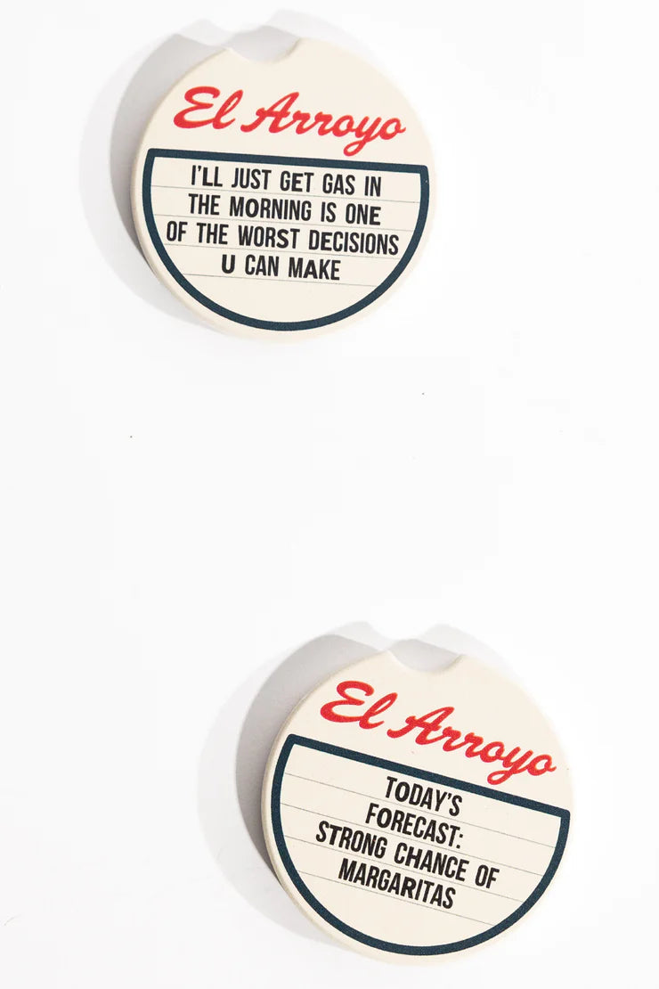 El Arroyo - Marquee Car Coasters