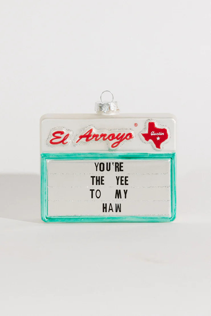 El Arroyo - Marquee Ornament