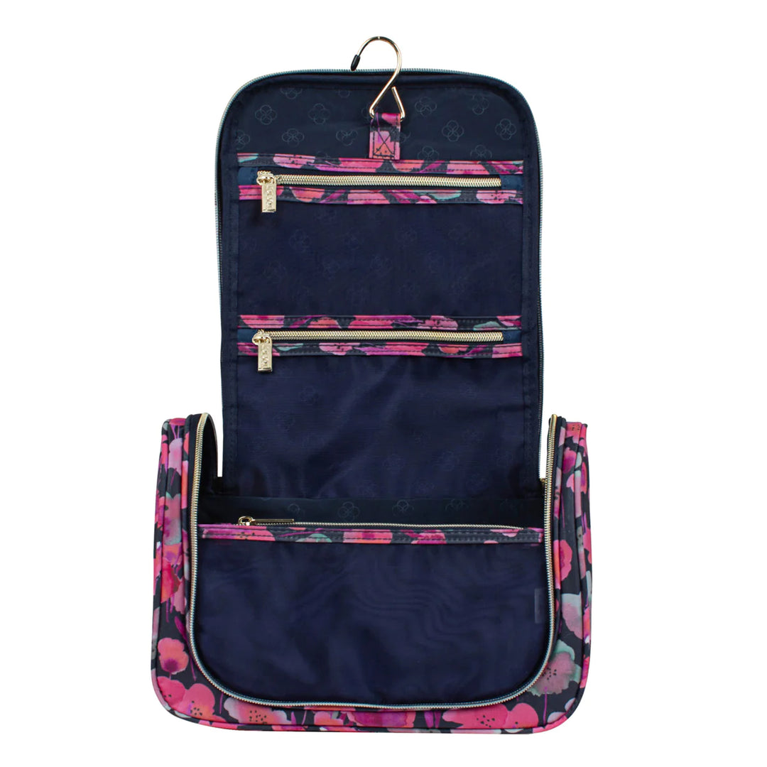 Essential Hanging Cosmetic Bag Midnight Meadow