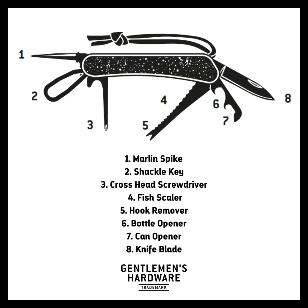 Gentlemen's Hardware - Marine Multi-Tool