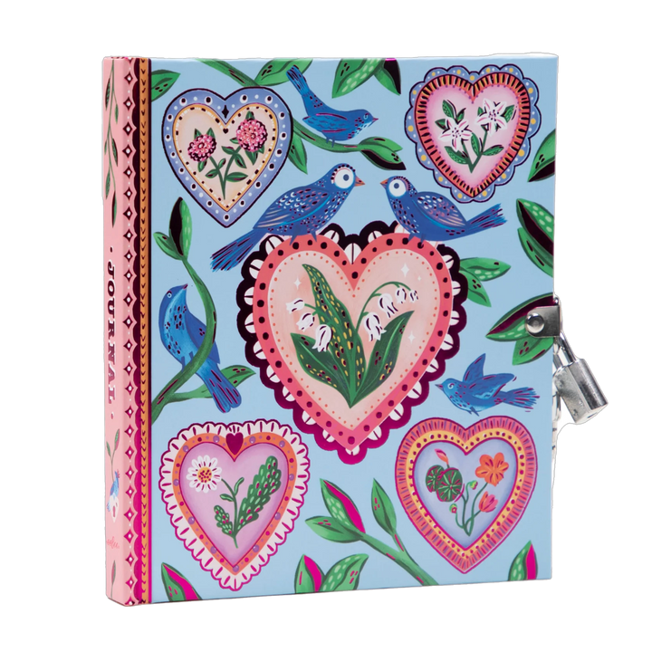 eeBoo - Hearts and Birds Journal