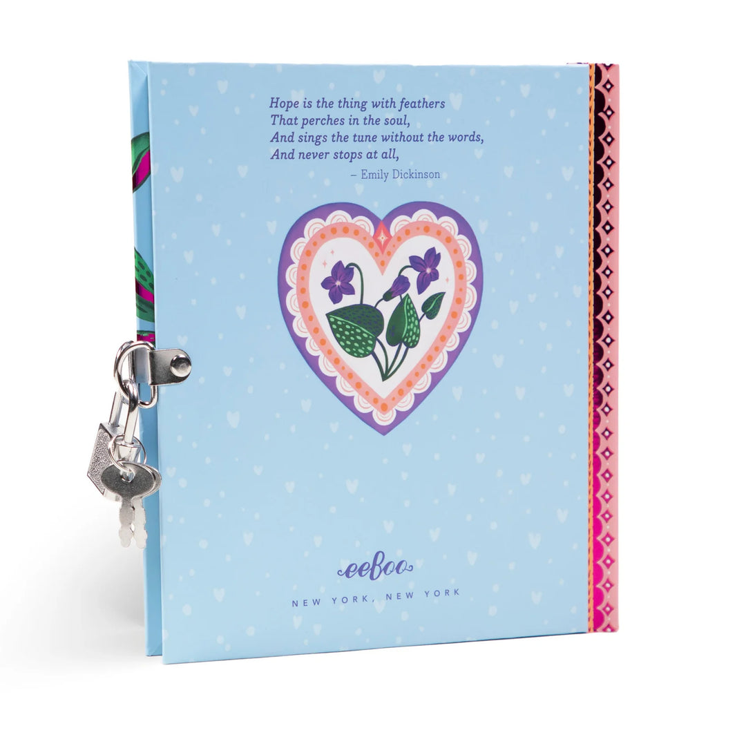 eeBoo - Hearts and Birds Journal