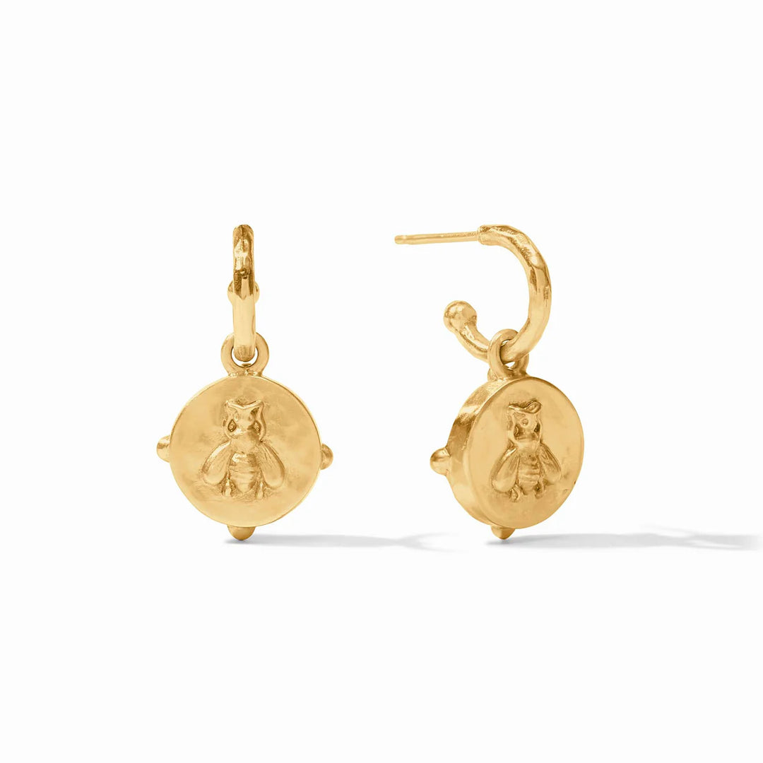 Julie Vos - Honeybee Hoop & Charm Earring