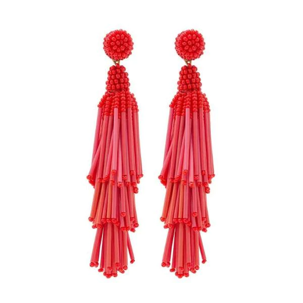 Deepa Gurnani - Rain Fringe Earrings