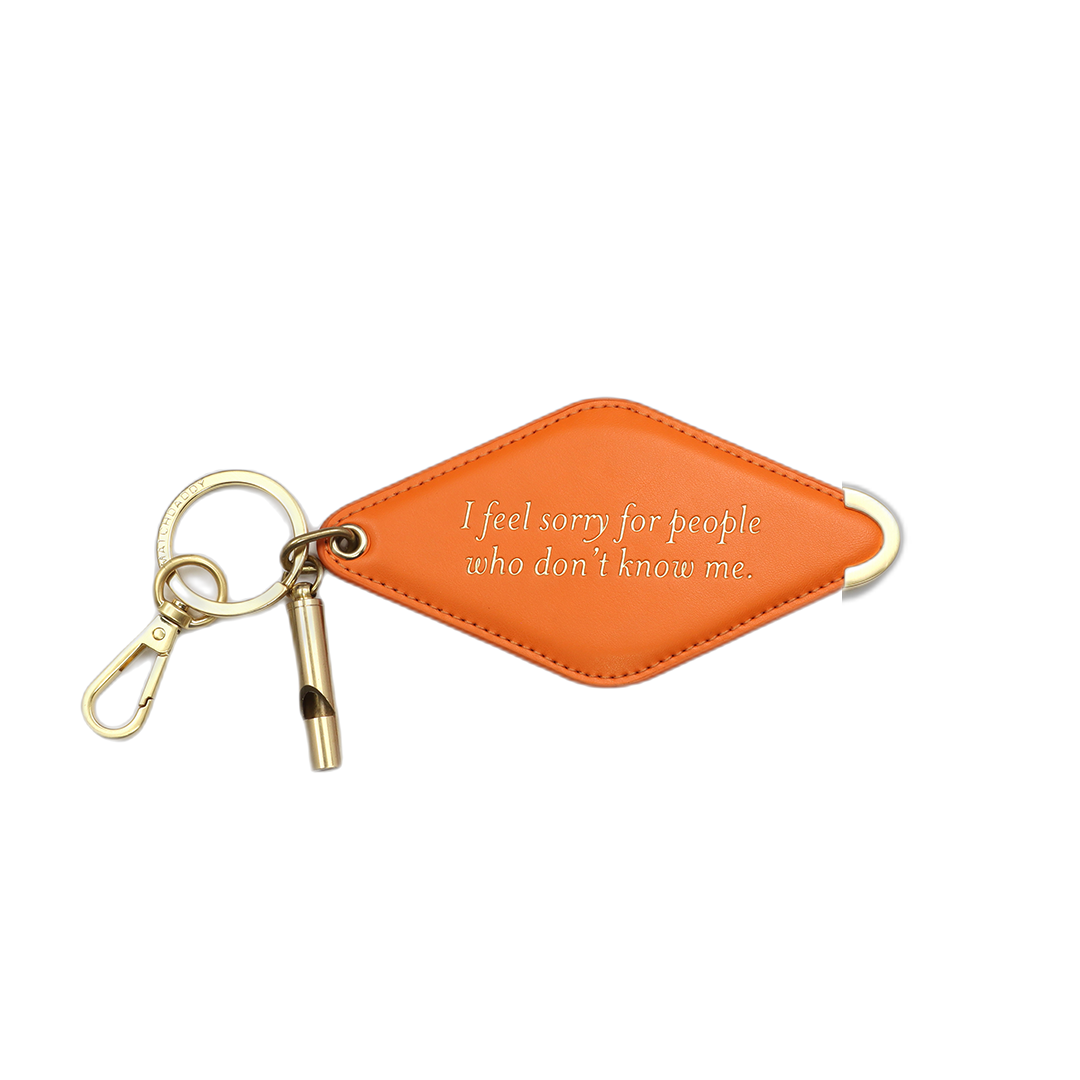 Funny Phrase Hotel Tag Keychain