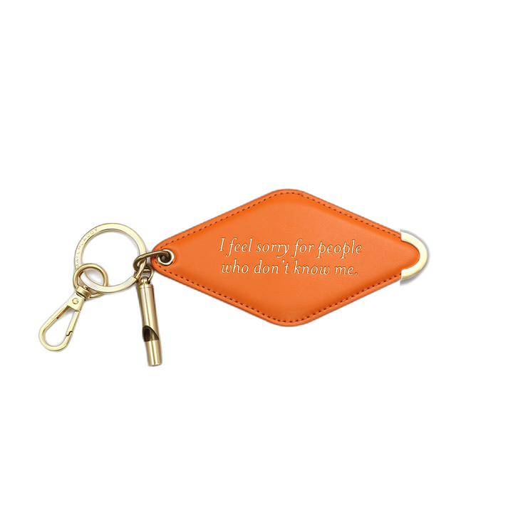 Funny Phrase Hotel Tag Keychain