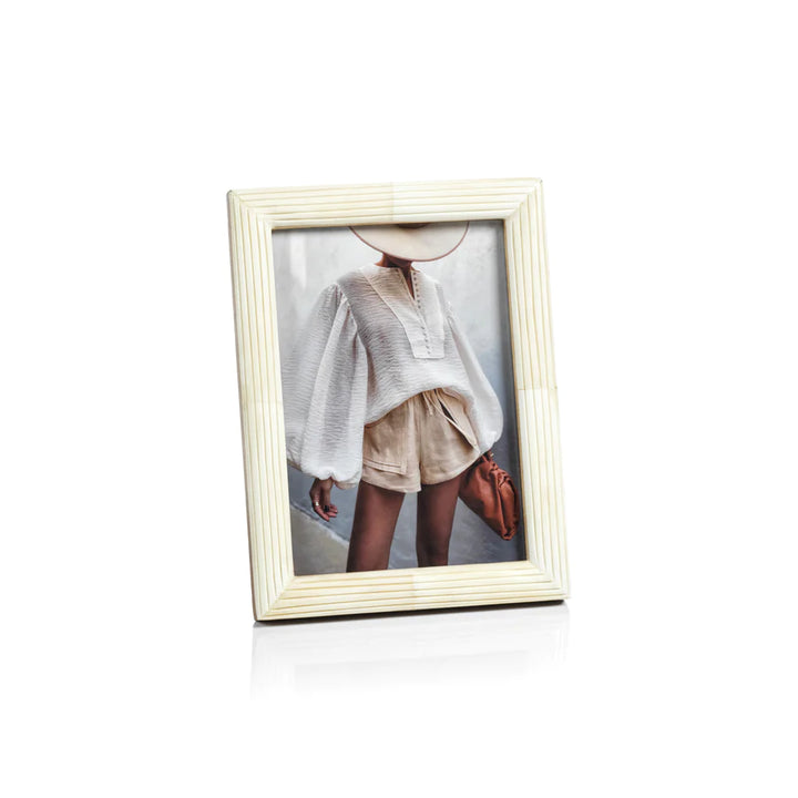 Zodax - Palomar White Bone Photo Frame