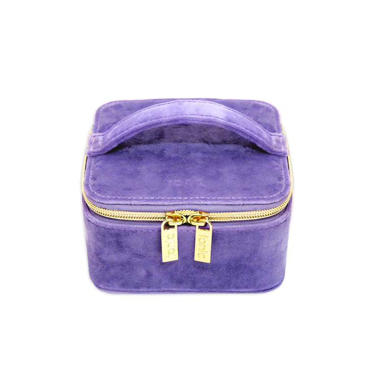 Jewelry Cube Luxe Velvet Iris