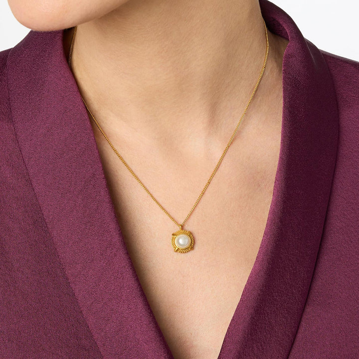 Julie Vos - Cabochon Solitaire Necklace