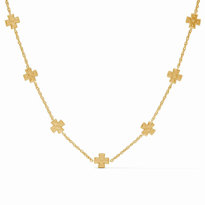 Julie Vos - Canterbury Delicate Station Necklace