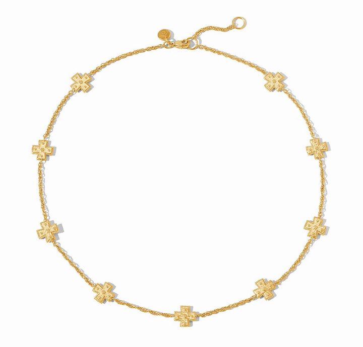 Julie Vos - Canterbury Delicate Station Necklace