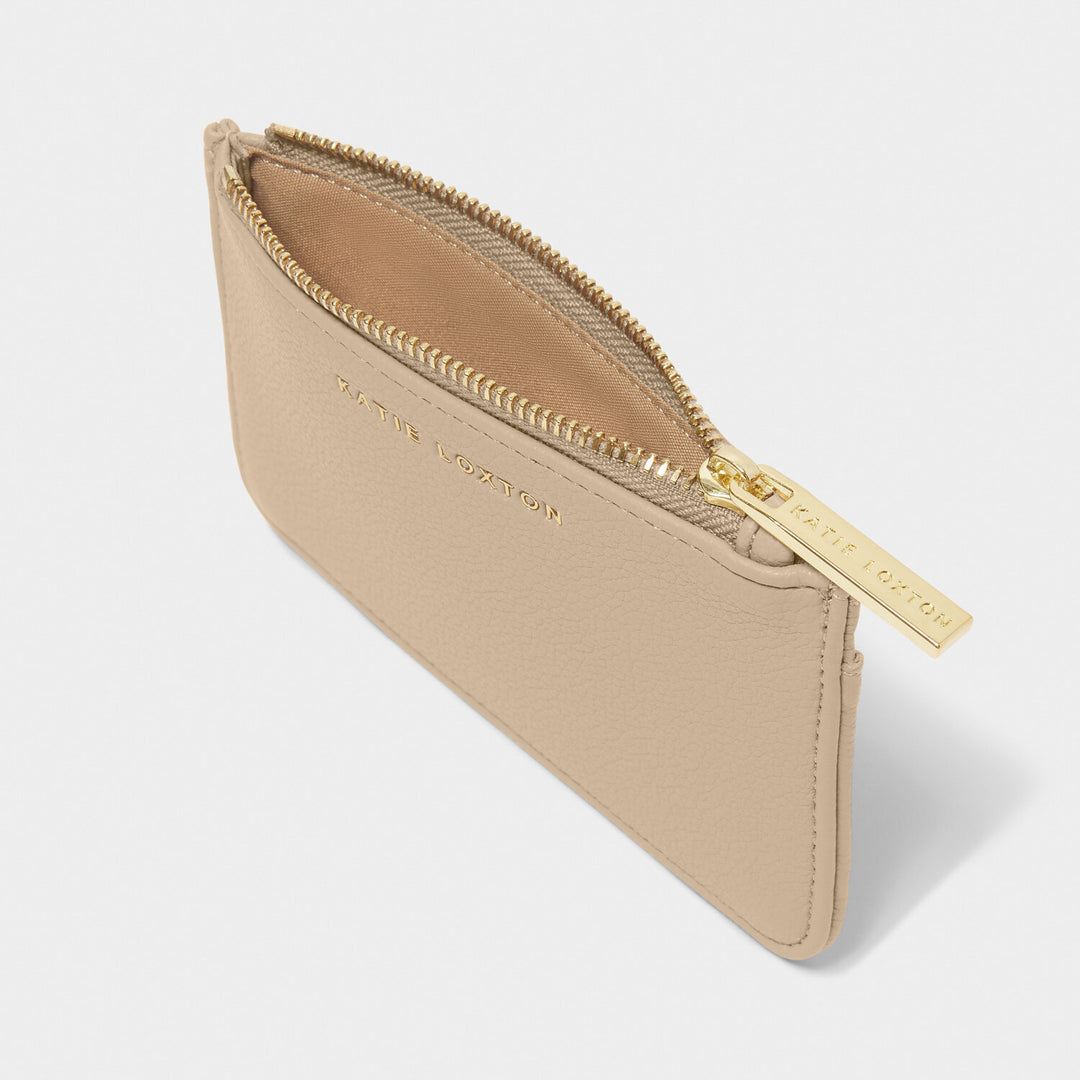 Katie Loxton - Hana Card Holder - Light Taupe