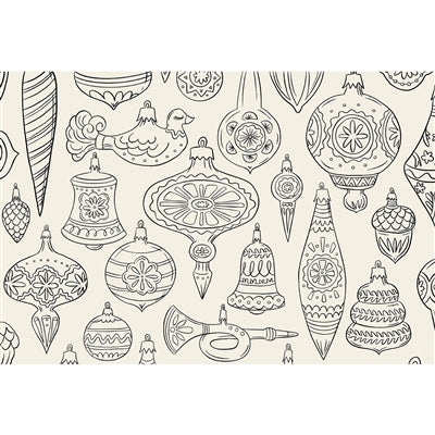 Hester & Cook - Coloring Christmas Placemats