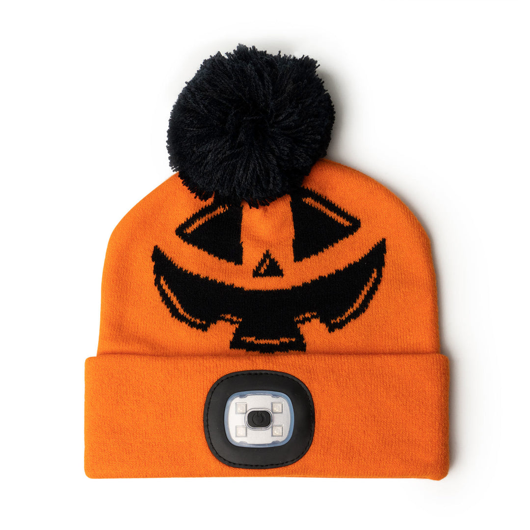 NightScope - Kid's Halloween LED Pom Beanie Hat