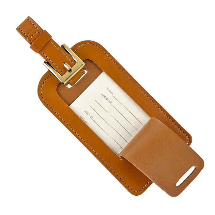 Leather Luggage Tag