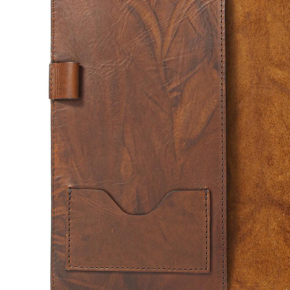 Hickory Leather Notebook Cover