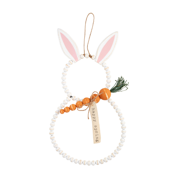 Beaded Bunny Door Hanger