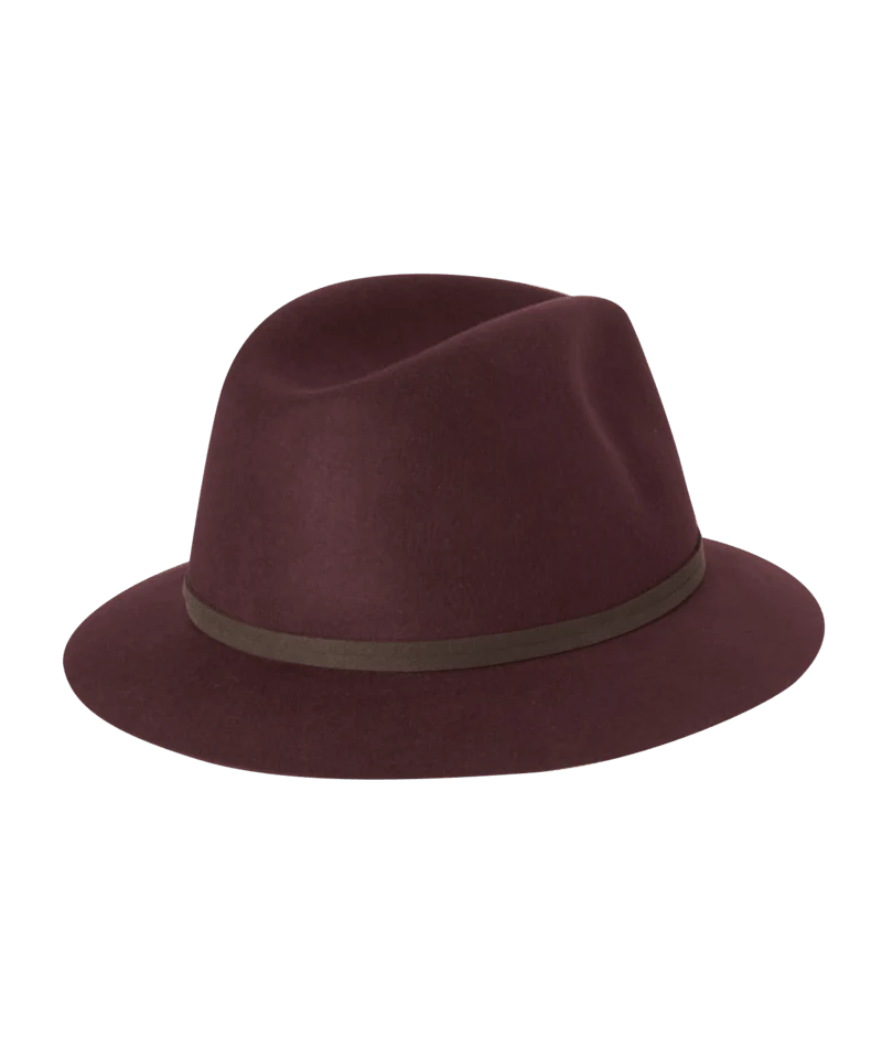 Kooringal - Matilda Mid-Brim Women's Hat - Wine