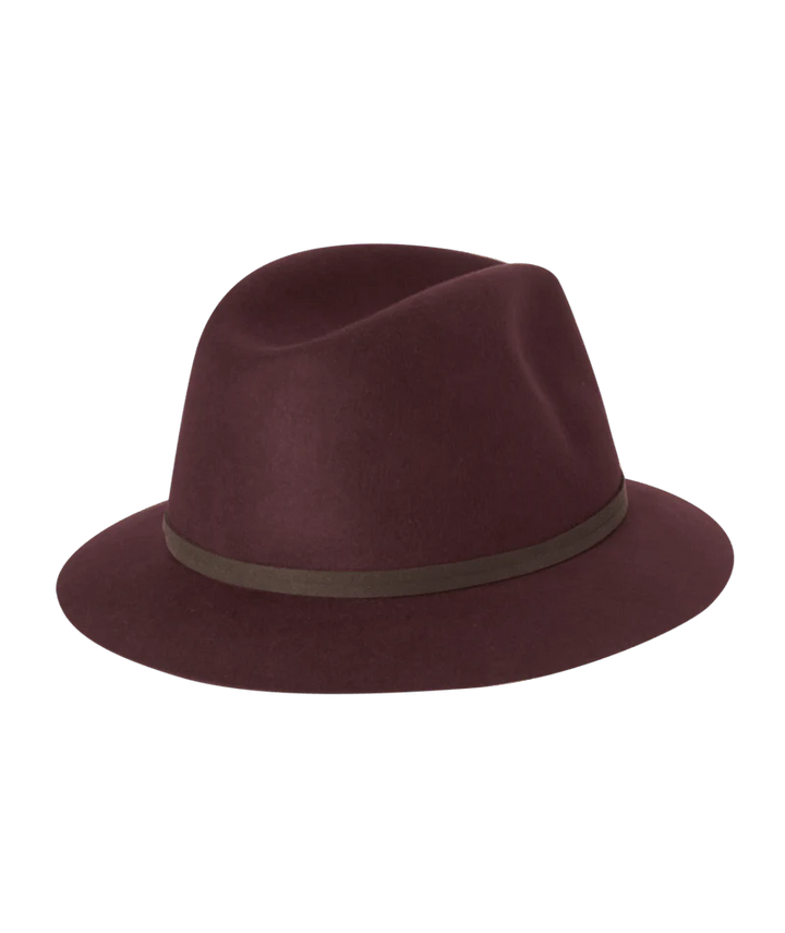 Kooringal - Matilda Mid-Brim Women's Hat - Wine