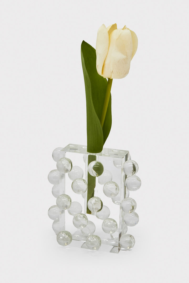 Crystal Scattered Balls Glass Vase