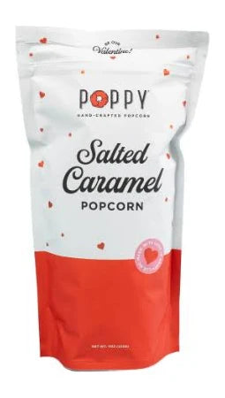 Poppy Handcrafted Popcorn - Salted Caramel Valentine's Day Market Bag