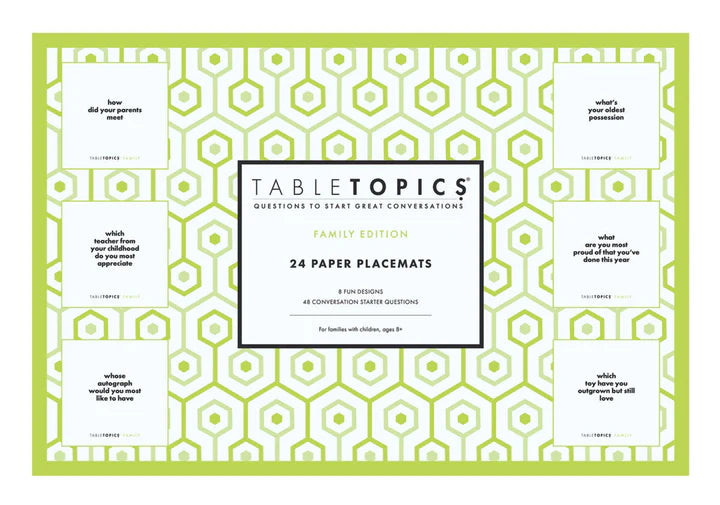 Table Topics - Family Placemats