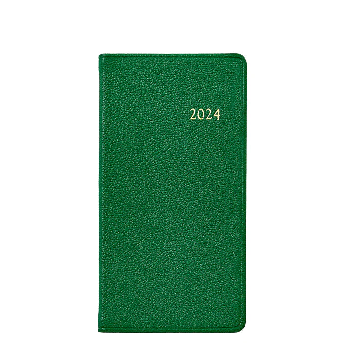 Pocket Daily 2024 Datebook - Green