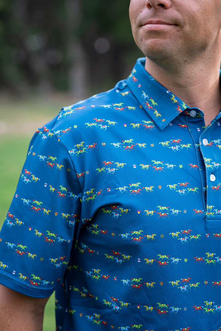 Blue Quail - Men's Derby Short-Sleeve Polo