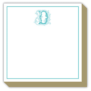 Rosanne Beck - Preppy Couture Monogram Notepad - Assorted