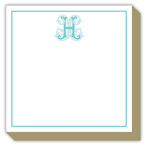 Rosanne Beck - Preppy Couture Monogram Notepad - Assorted