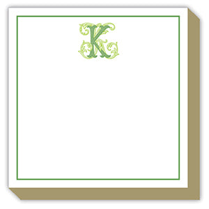 Rosanne Beck - Preppy Couture Monogram Notepad - Assorted