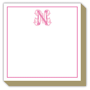 Rosanne Beck - Preppy Couture Monogram Notepad - Assorted