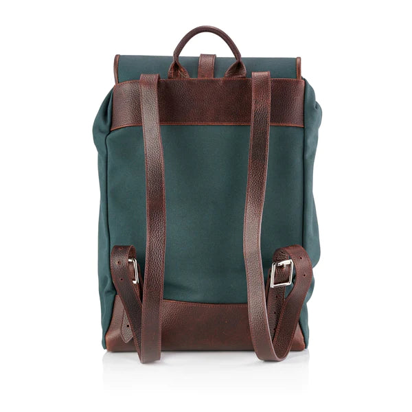 Prince of Scots - Wanderlust Cotswold Canvas Backpack - Classic Green