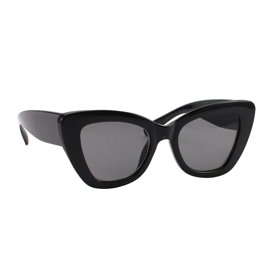 Ryan Simkhai Eyeshop - Adele Polarized Sunglasses - Black